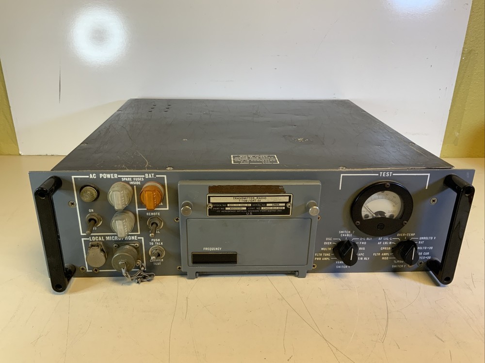 Transmitter, Radio T-1109/GRT-22 8004201G1 ITT Aerospace Optical