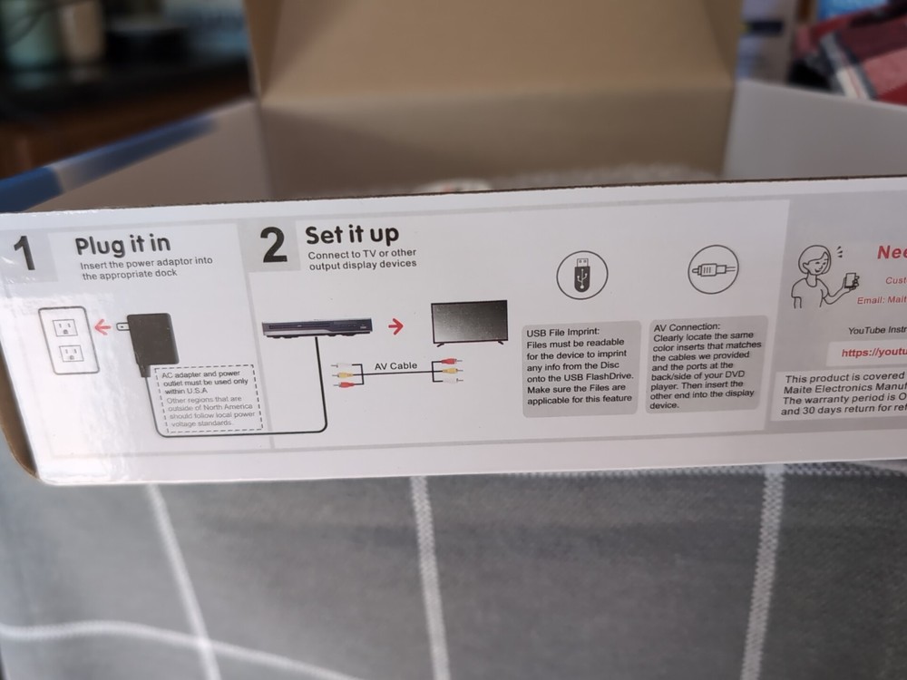 Mait2 MTDVD-BA CD/DVD Player. Tested. J2