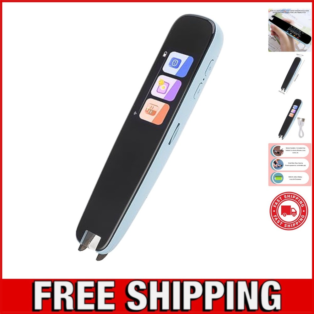 Portable Smart Translator Scanner Pen with Electronic Dictionary, 64MB RAM