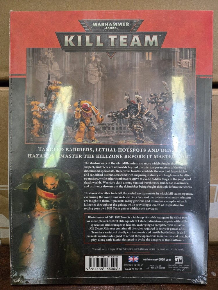 Warhammer 40k Kill Team - Killzones Lethal Mission Environments Booklet