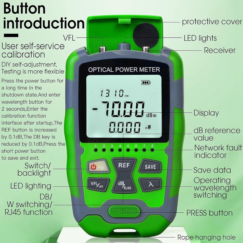 Fiber Optic Cable Tester Optic Cable Tester Testing O9N17111