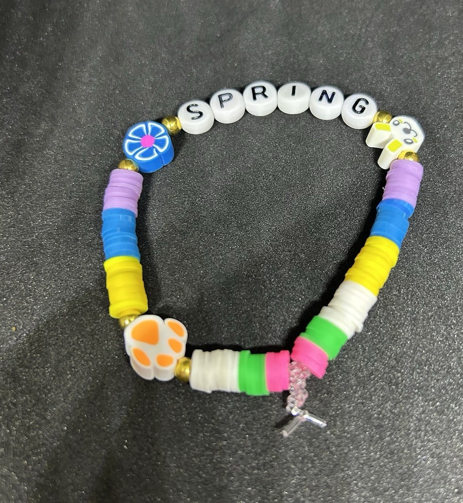 Spring (Happy Easter) Heishi Bracelet