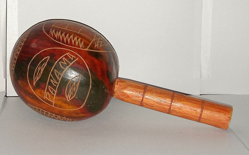 Antique Maraca from Panama 1940s