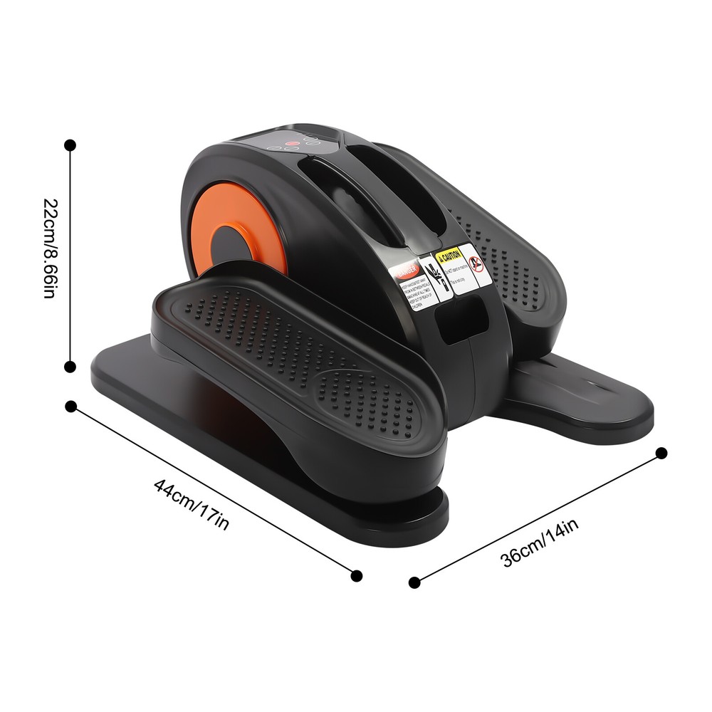 Mini Under Desk Electric Elliptical Machine with LED Display and Remote Control
