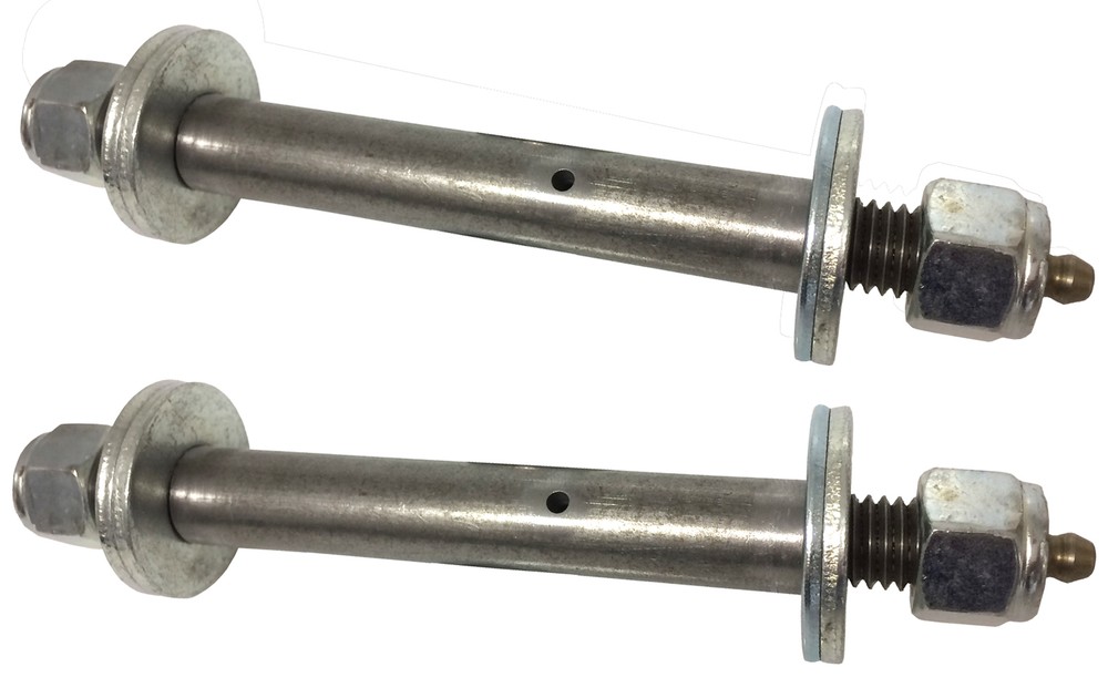 Greaseable Chevy Leaf Spring Shackle Bolts - Pair #1075