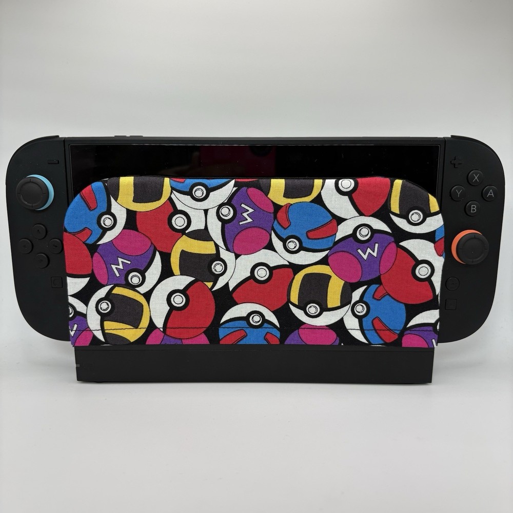 Nintendo Switch 2 Dock Cover Screen Protector Pokémon Poké Balls Ultra Master