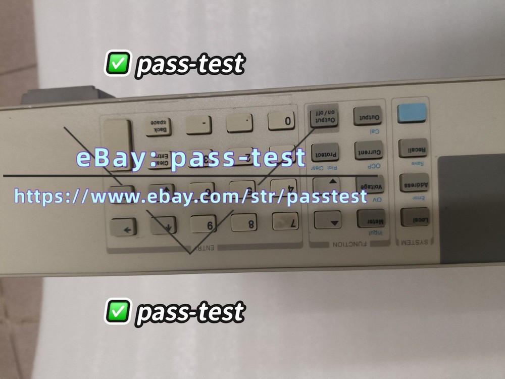 HP/KEYSIGHT/ Agilent 6632B System DC Power Supply USED #pass