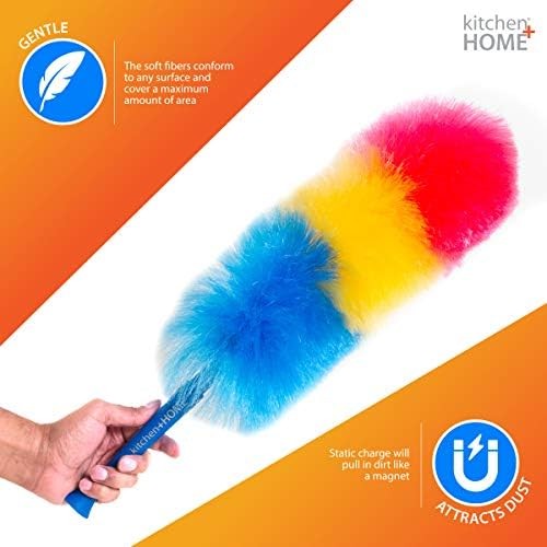 Electrostatic Rainbow Feather Duster