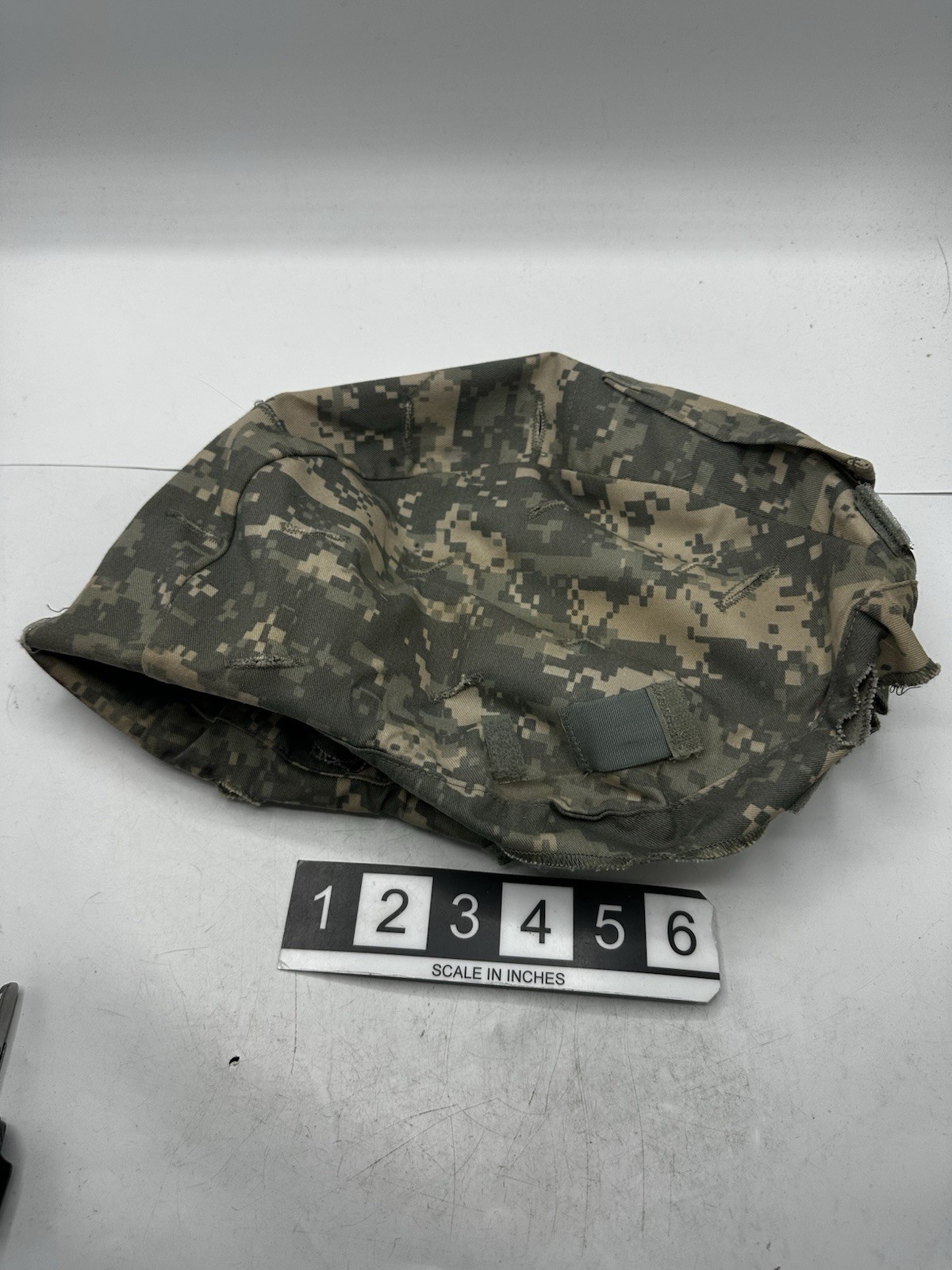 Large / XLarge Used Army ACH ACU UCP Digital Camo Combat Helmet Cover