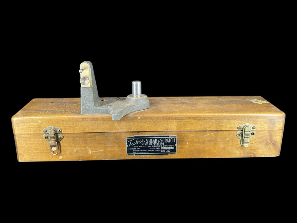 Taber Shear & Scratch Tester Model 139 For Plastic & Organic Coatings