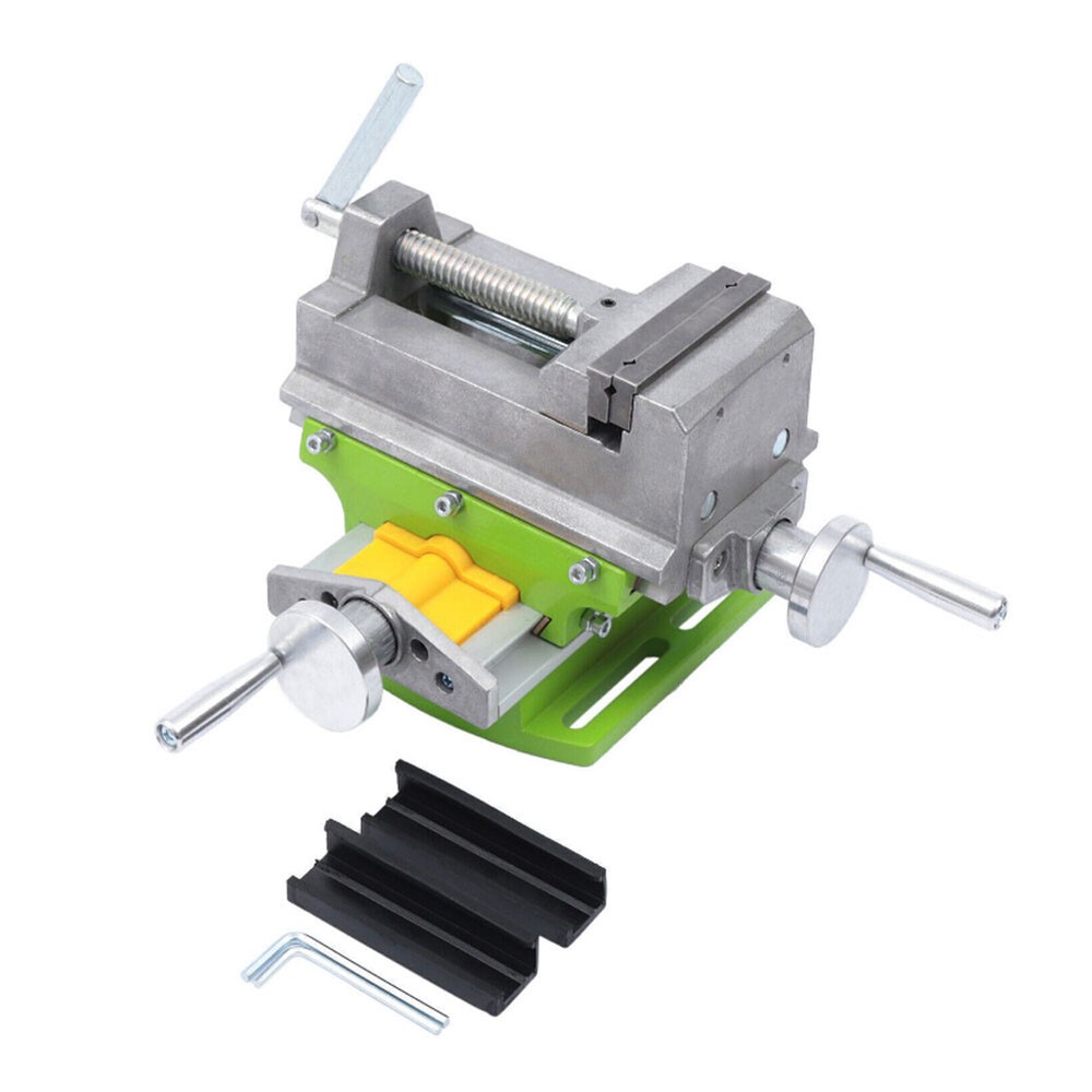 Cross Slide Vise Vice Table Compound Table Worktable Bench Alunimun AlloyBodyNEW