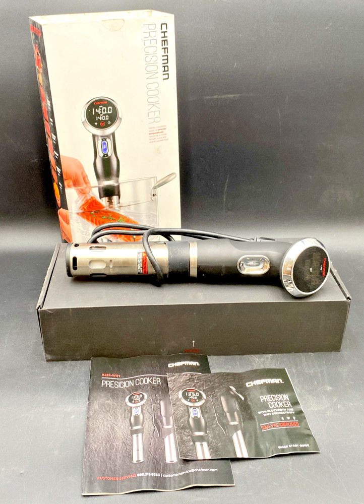 CHEFMAN PRECISION COOKER SOUS VIDE CIRCULATOR WIFI & BLUETOOTH ENABLED