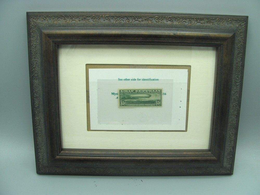 #C13, 65c Graf Zeppelin Postage Stamp - Mint, Hinged, Original Gum