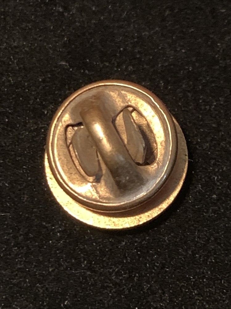 Red Cross Enameled Volunteer pushback Push pin lapel