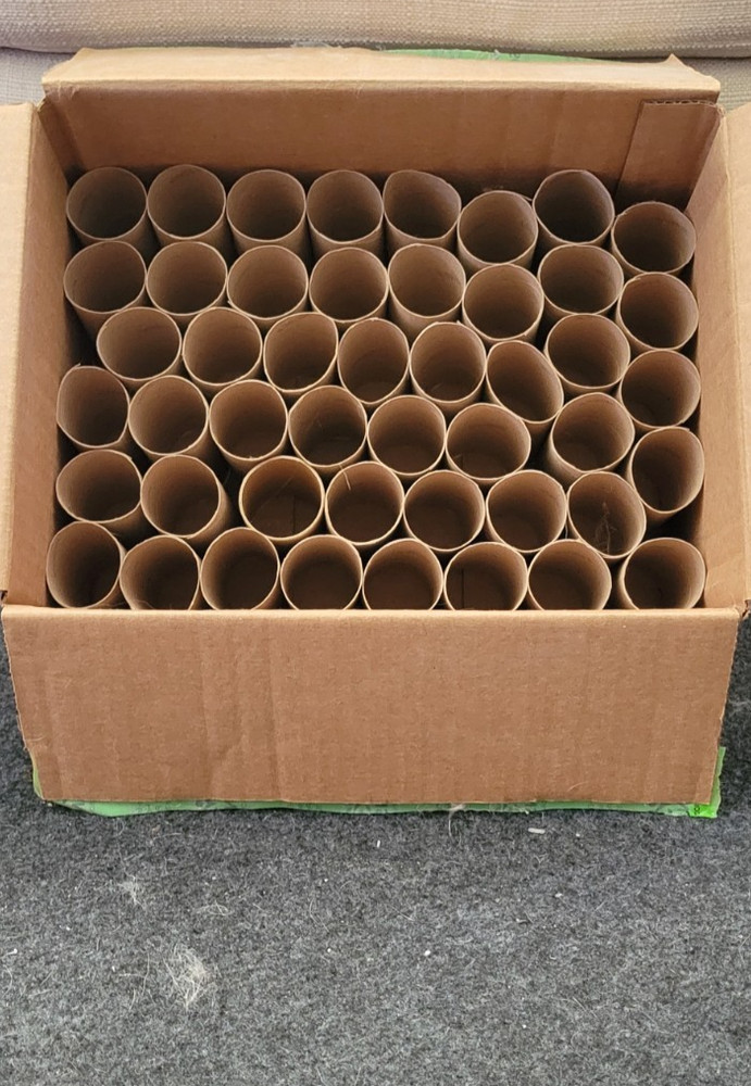Empty toilet paper rolls 50