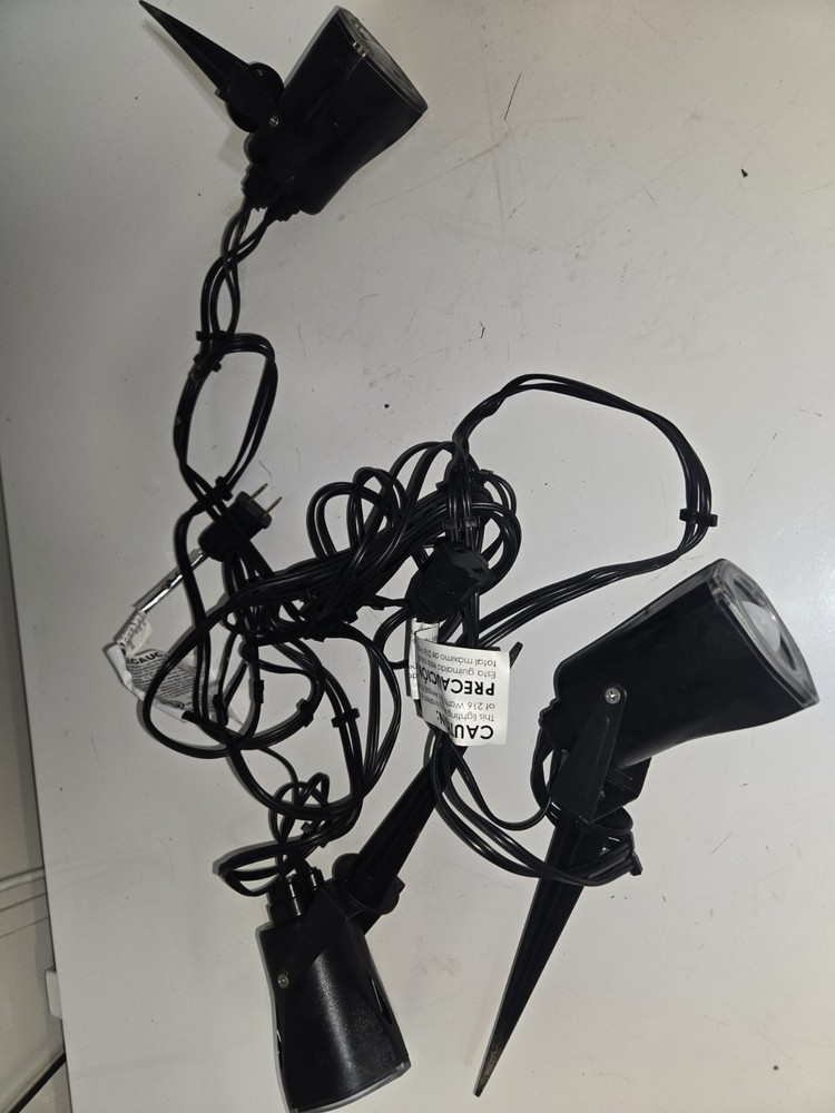 APPLIGHTS 3 SPOTLIGHTS LED Lights 140 Effect Apps Bluetooth Control Lightshow