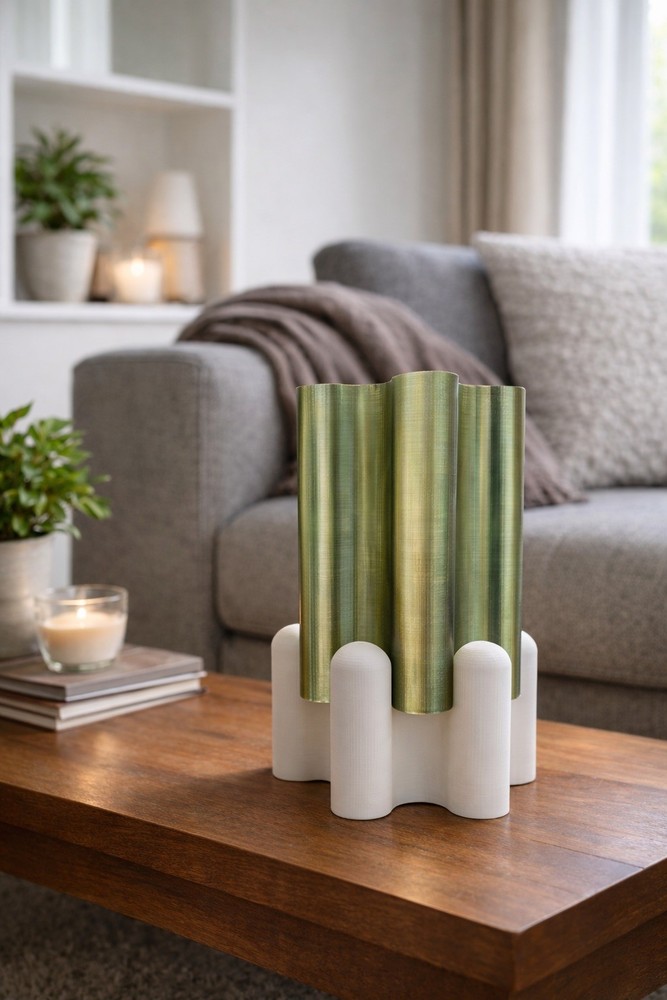 IOVA Column – Sculptural Table Lamp