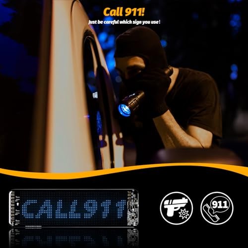 Customizable LED Display, Flex LED Panel Rectangular 4" x 14" Driver Remote