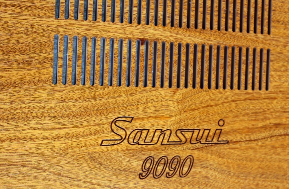 Sansui 8080/9090 Custom Made Cabinet Solid American Black Walnut