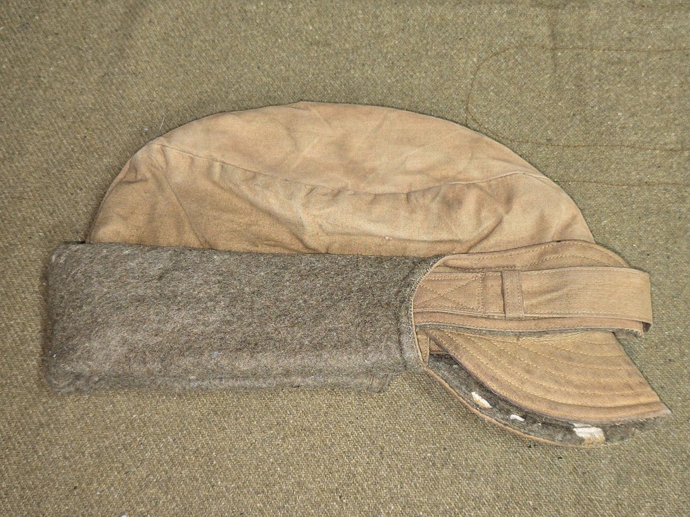 WWII US Army Winter Service Wool Cap
