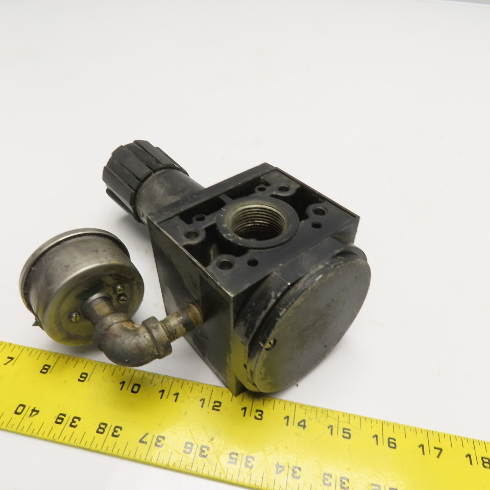 1" NPT Pneumatic Pressure Regulator with Gauge