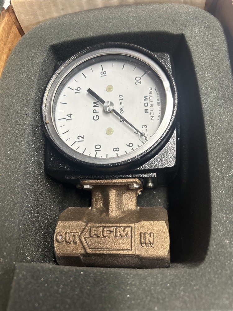 RCM Industries 1-71-VUR-20-D Flow Meter