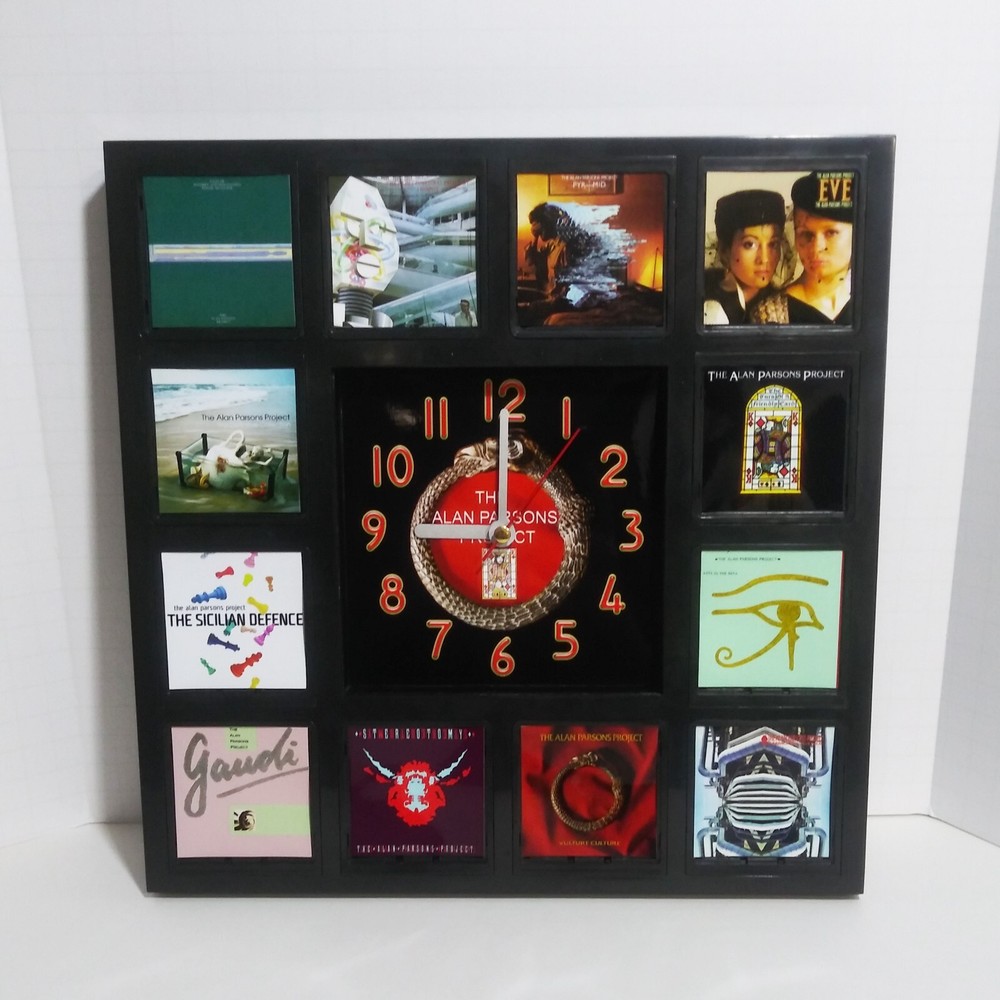 Alan Parsons Project Wall Clock Rock Band Album LP CD Cover Replica Art