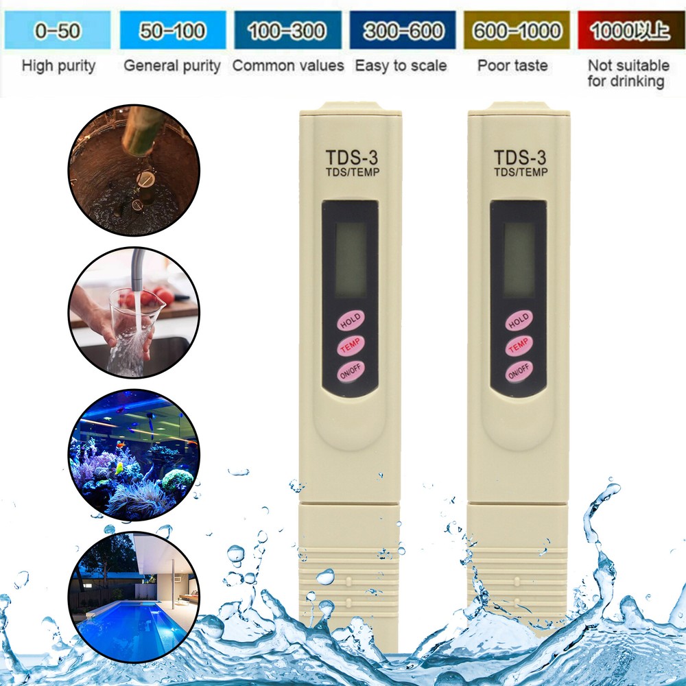 Home TDS Meter Digital Display Water Quality Detector Drinking Water Purity Test