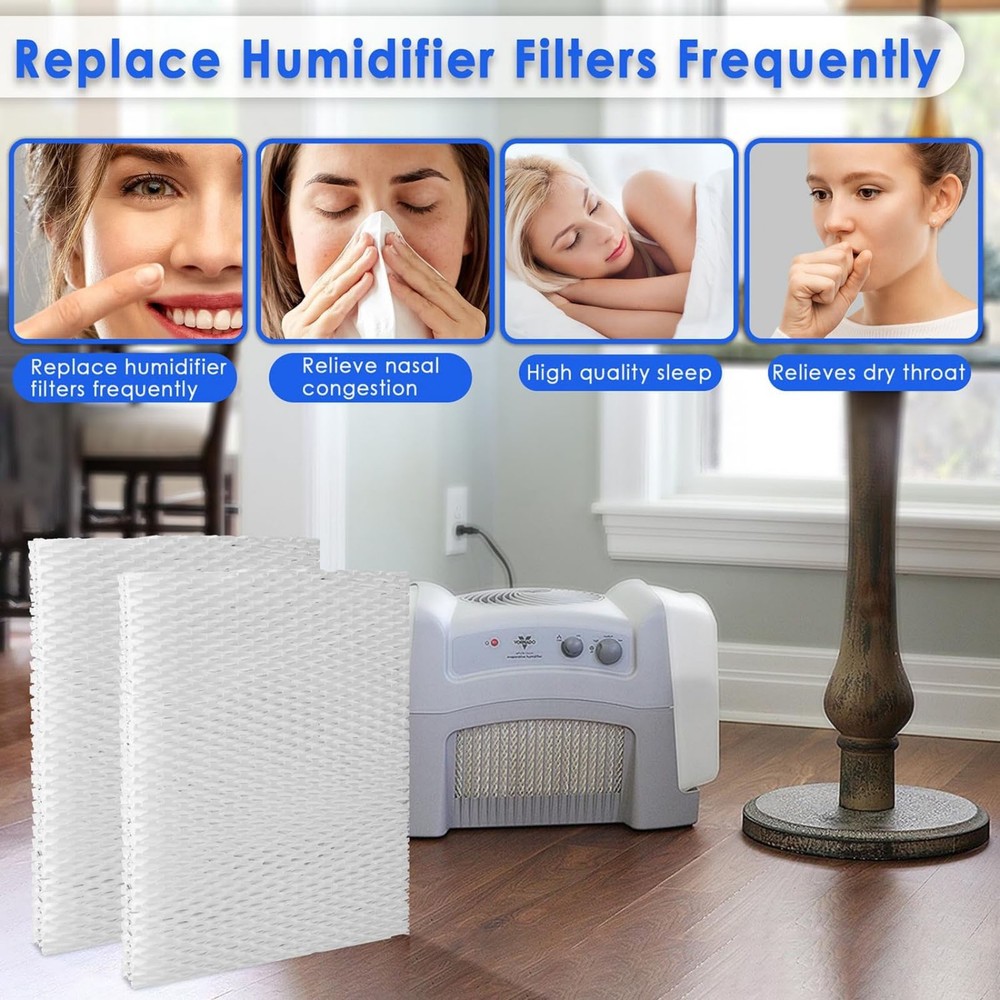 Humidifier Filter Wick Pad 2 Pack for Vornado Models EVDC300 EVDC500 Evap2 40