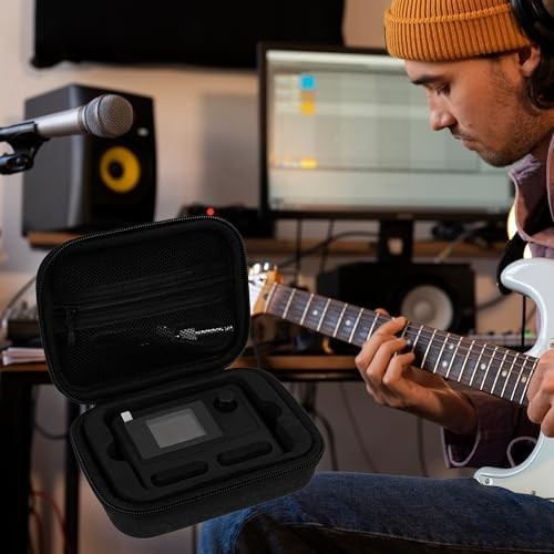 Guitar Effect Pedal Storage Case - Fits Pocket Master, Sponge Lining, Dark Grey