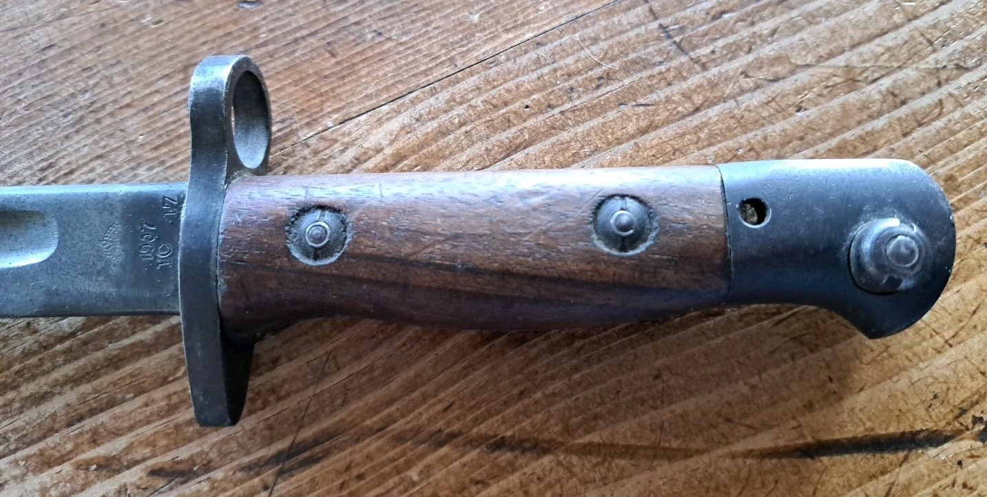 Antique 1907 Wilkinson Bayonet With Scabbard Good Condition WW1/WW2 Photos