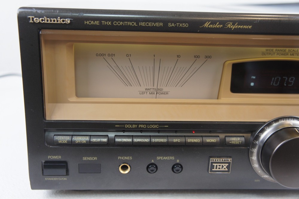 TECHNICS SA-TX50 CLASS H+ MASTER REFERENCE HOME THX CONTROL RECEIVER