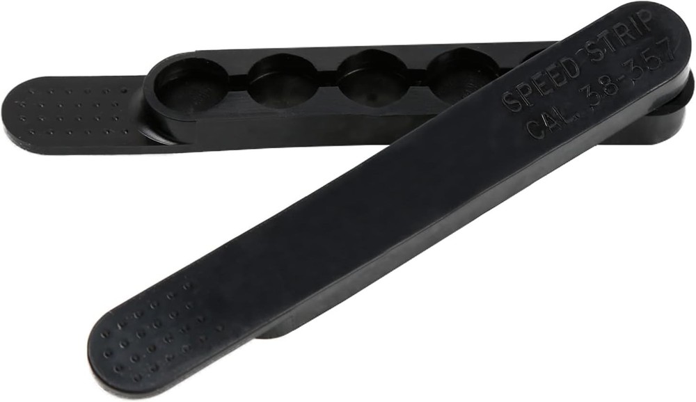 Effortless Compact Ammo Speed Loader - 6 Rounds for .38/.357 Revolvers, 2-Pack