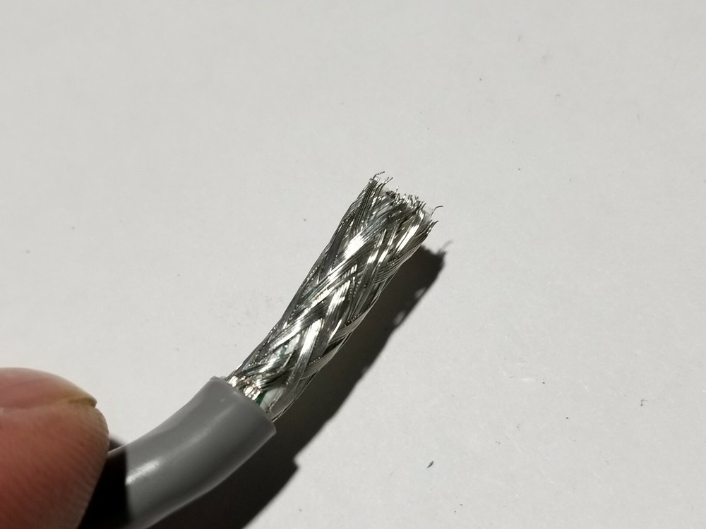 Carol C1644A 20/4C Braid Shielded Audio/Control/Communication Cable Gray/50ft