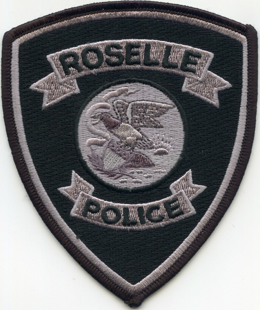 ROSELLE ILLINOIS subdued POLICE PATCH