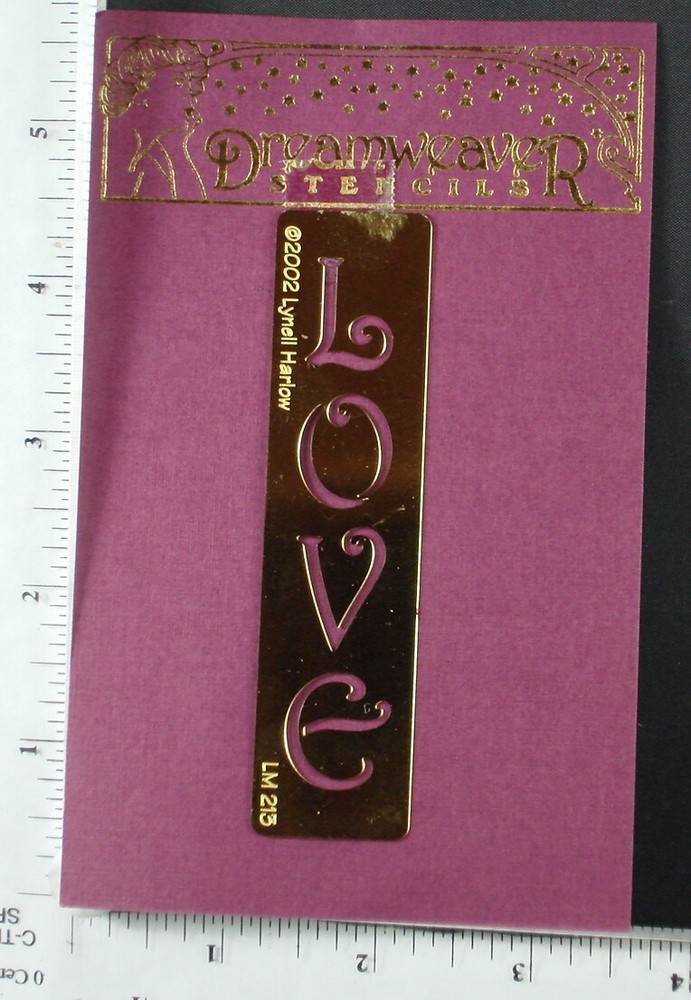 Metal Embossing Stencil, VARIOUS SMALL