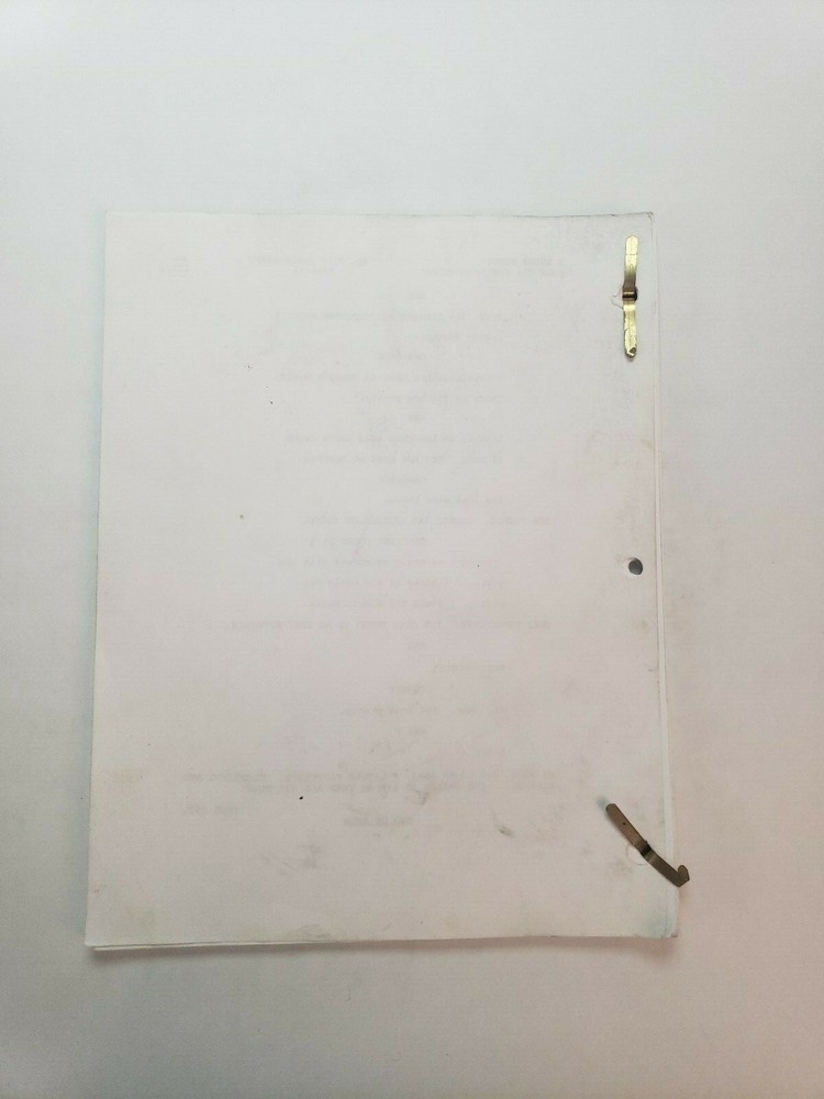 2 BROKE GIRLS / David Feeney 2011 TV Script BETH BEHRS "And the Pretty Problem"