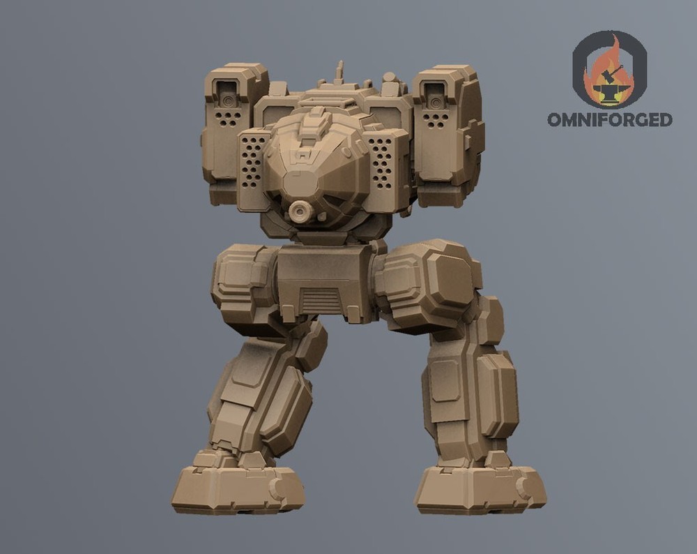 Stalker Mini STK-8MX MWO Mech Compatible with Battletech
