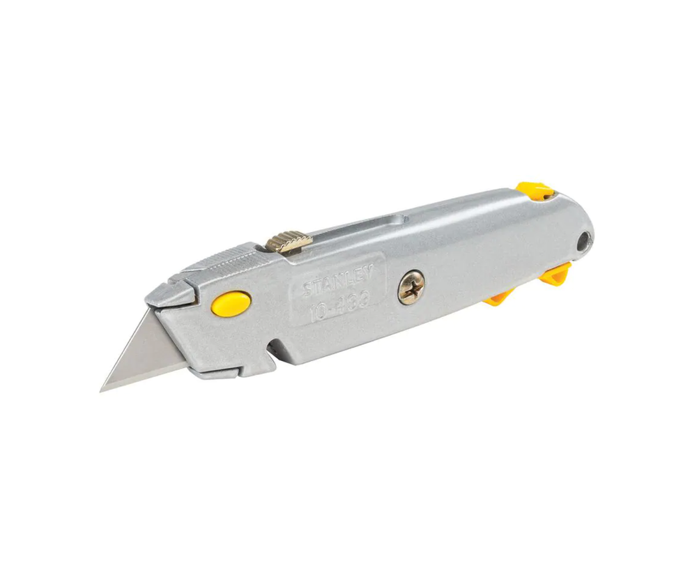Stanley 10-499 6 in. Quick Change Retractable Utility Knife 6-Pack