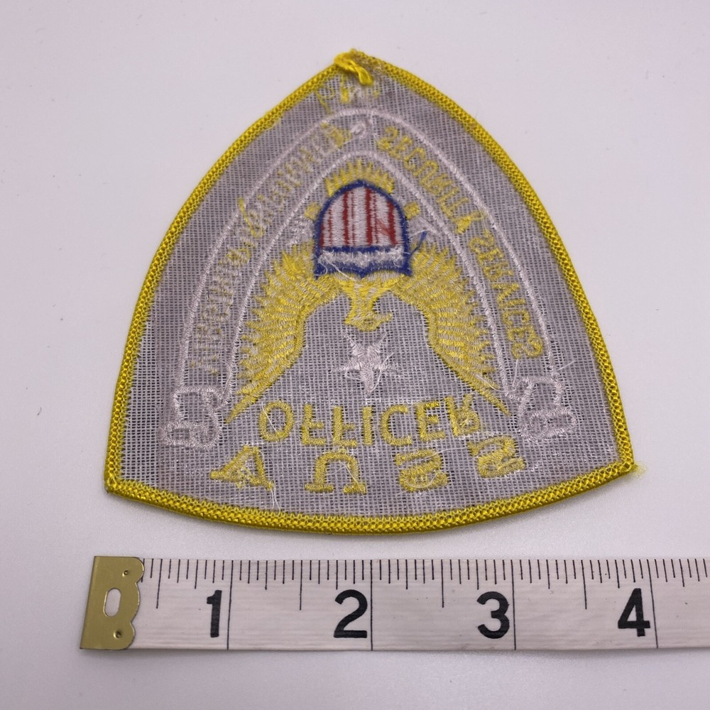 VUSS Officer, Virginia Uniform Security Services, Embroidered Patch Crest Emblem