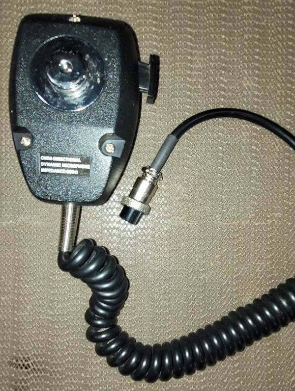 Ten Tec Hand Microphone Model 702 4-Pin