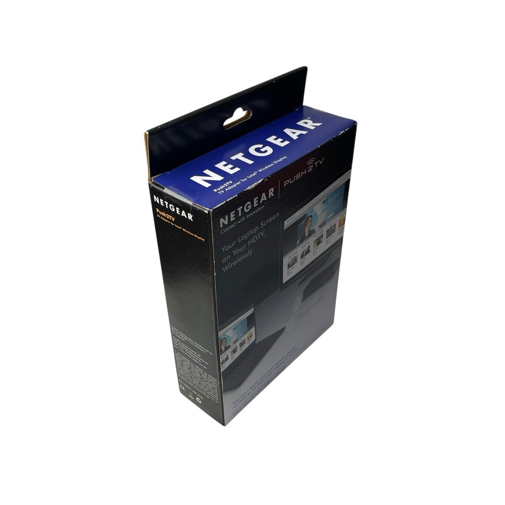 NetGear Push2TV PTV1000 TV Adapter For Intel Wireless Display Core NEW OPEN BOX