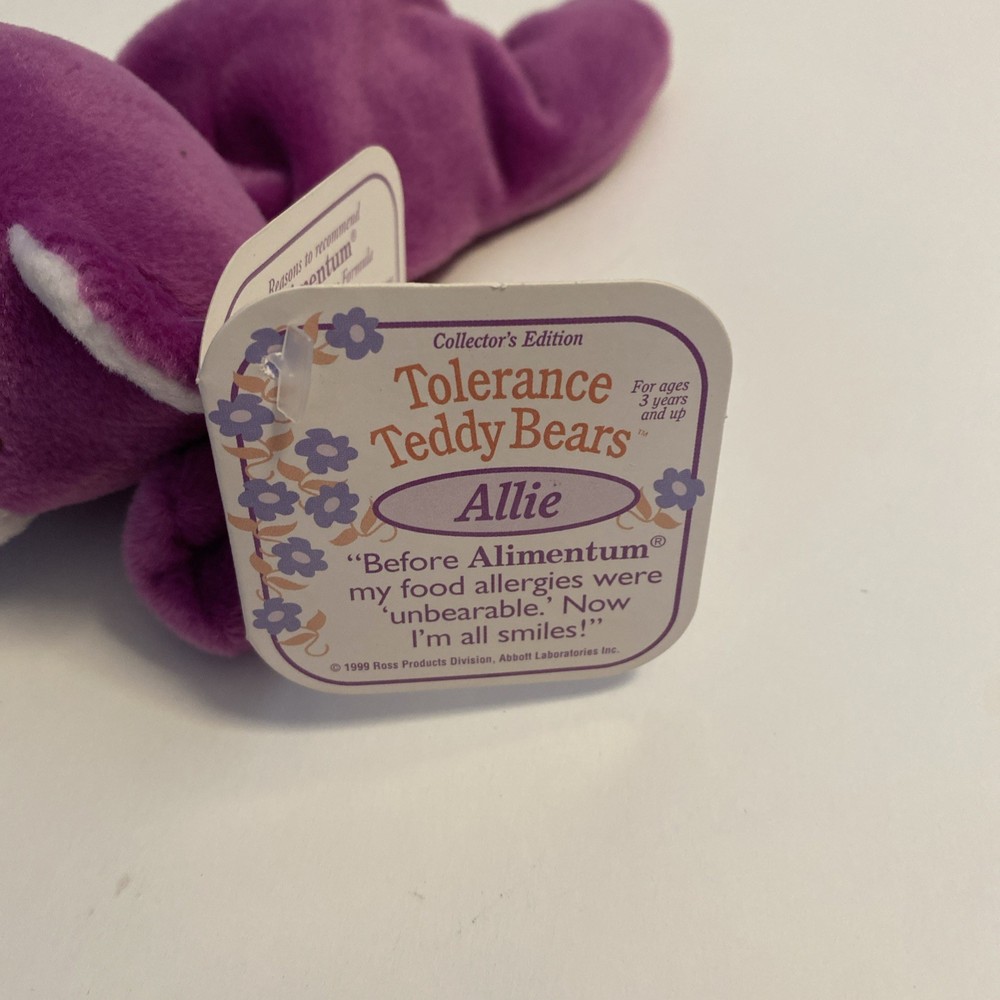 Tolerance teddy bear Allie