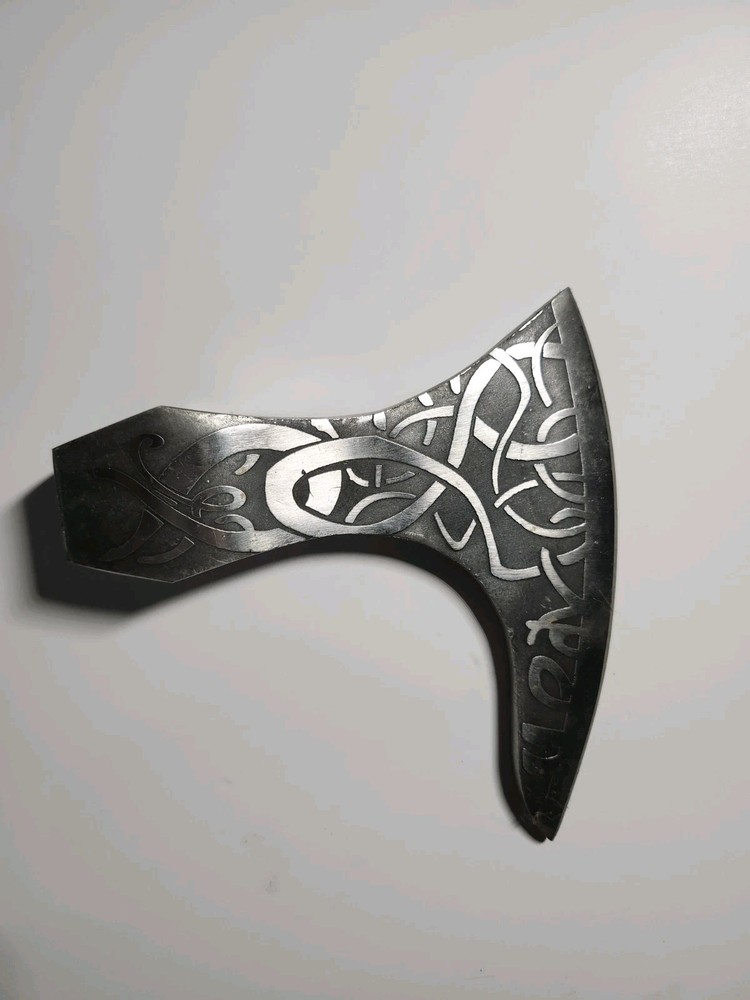 Axe Head Etched