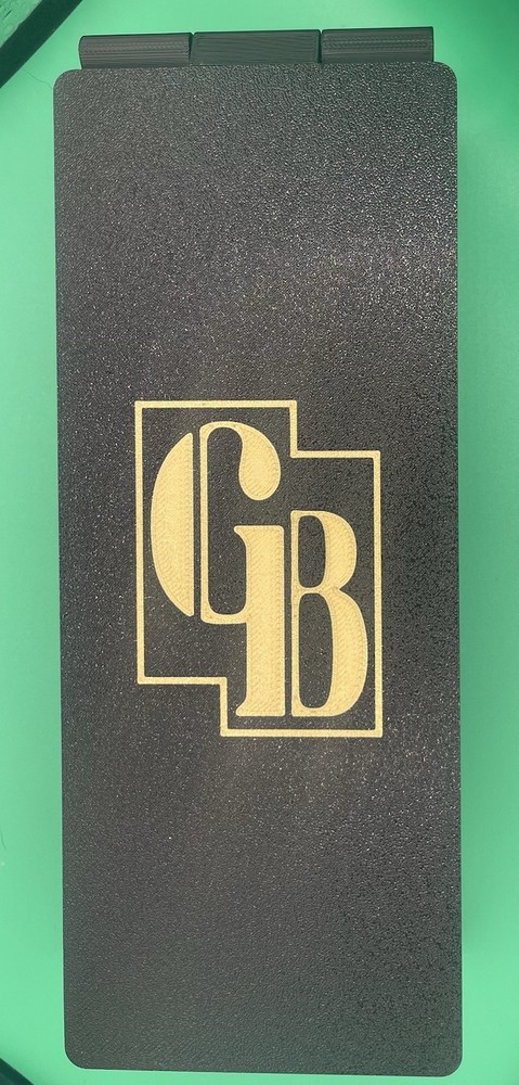 3d Printed Goldback Box Holds notes 1/4-100 & Silverbacks, holds 300+/- notes