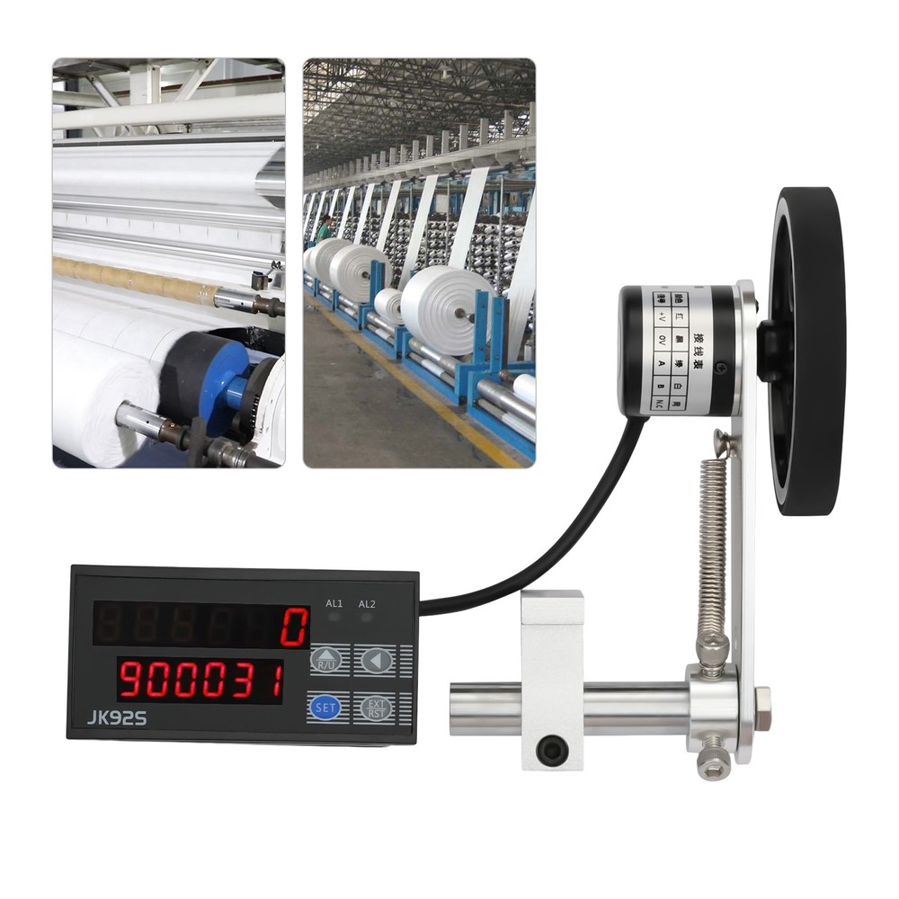 Digital Length Meter Rolling Wheel Electronic Length Measure Tool Meter Counter