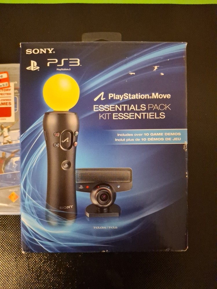Sony Playstation 3 Move Essentials Pack PS3 Camera