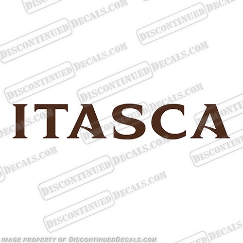 Fits Itasca Front RV Decal - Any Color! 28" Long