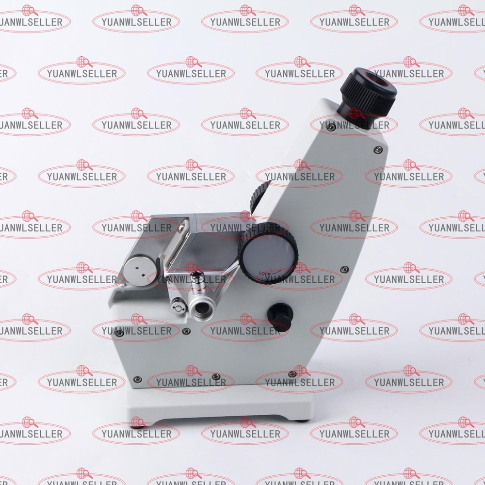 2WAJ Abbe Refractometer 0-95% Brix & 1.300-1.700 ND Lab Monocular
