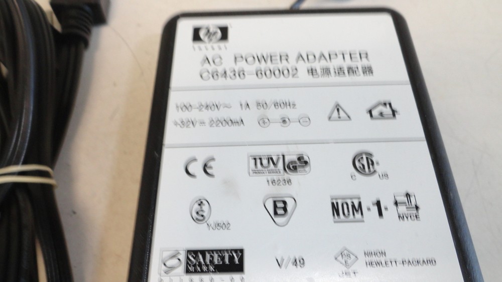 HP C6436-60002 AC Adapter Power Supply